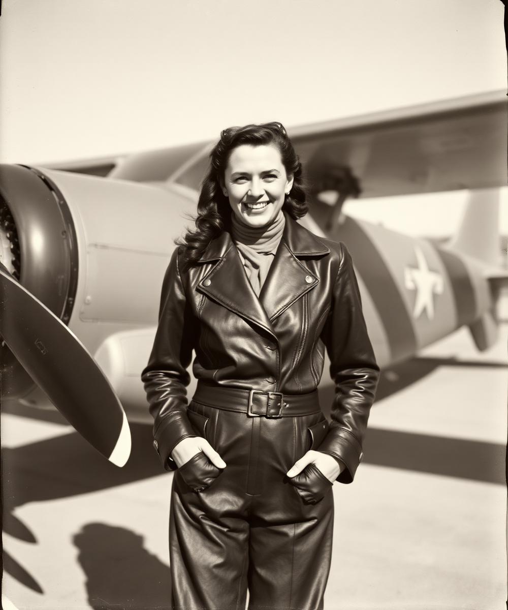Marianne Profit, the female pilot who founded Aero Club Bar in 1947